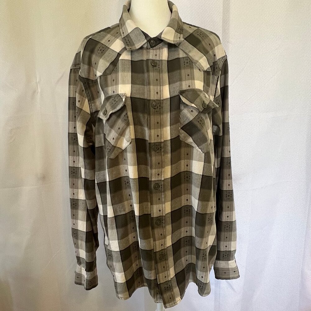 Frye Jacquard Flannel Shirt Men's